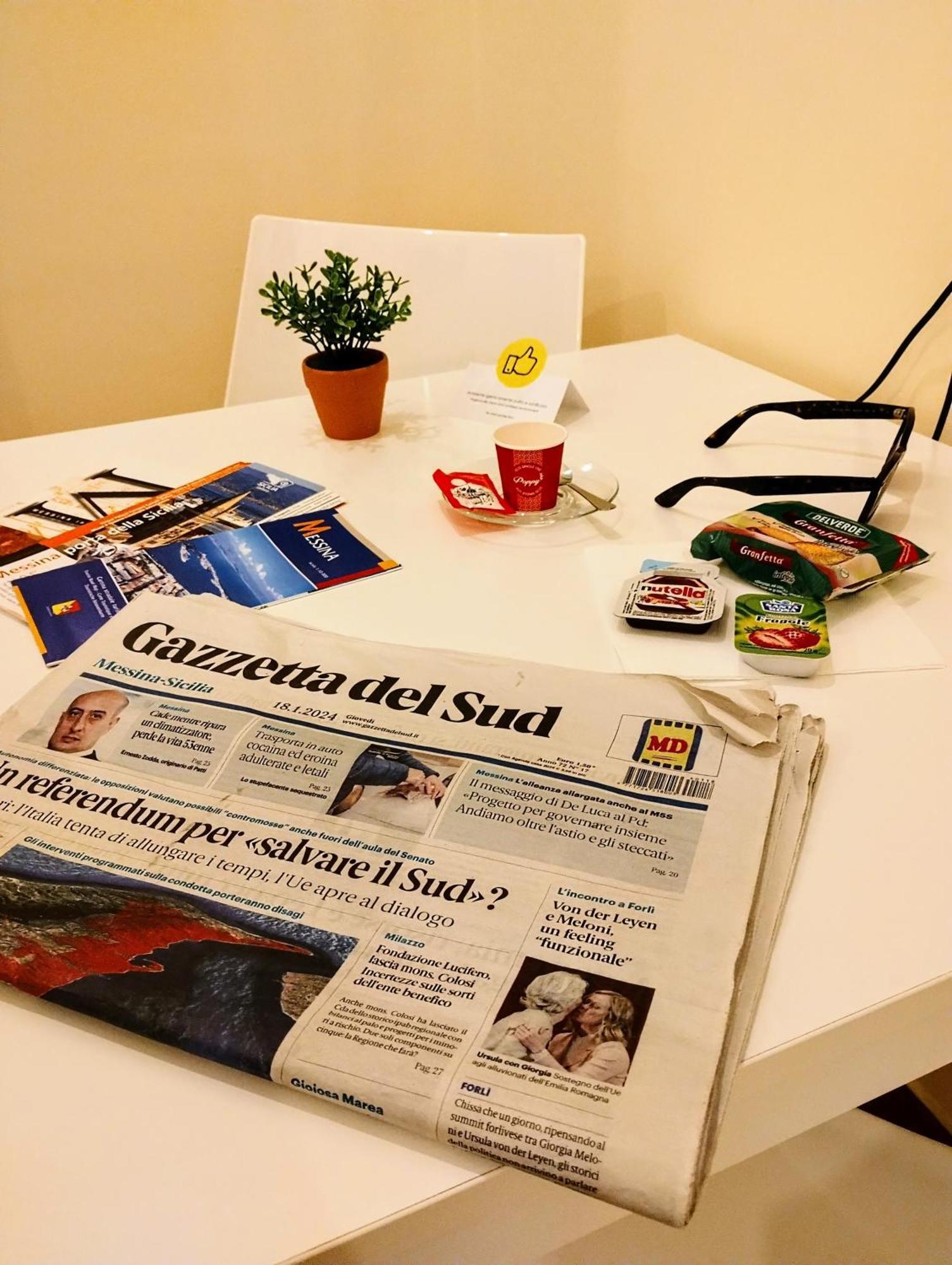 Suleima B&B Messina Centro Zewnętrze zdjęcie